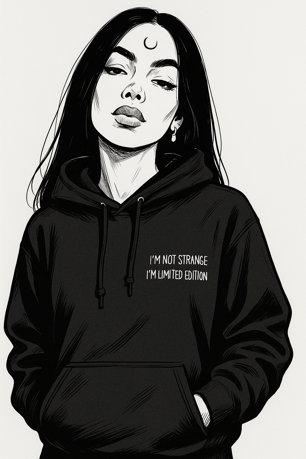 All black