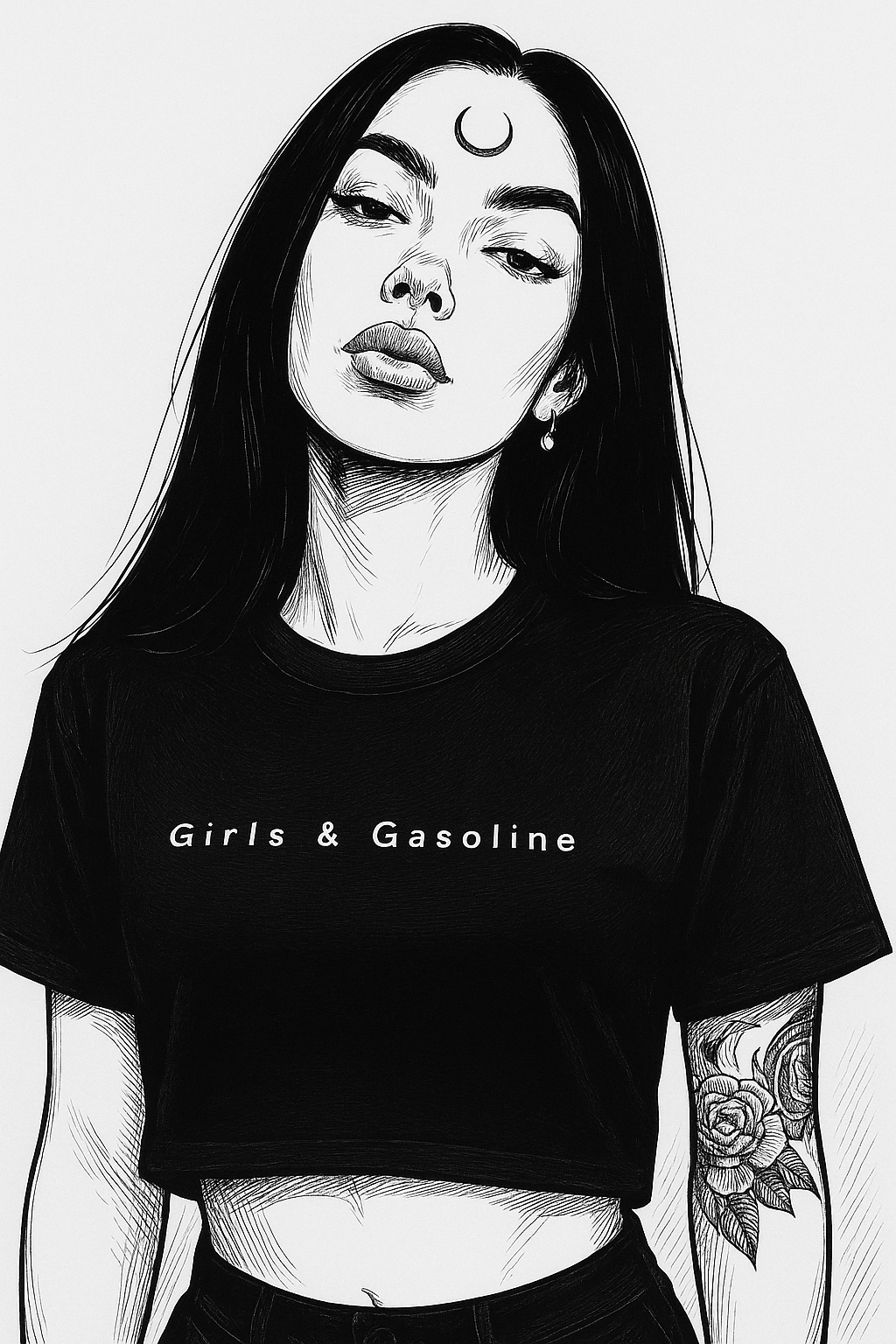 Girls&Gasolina Black